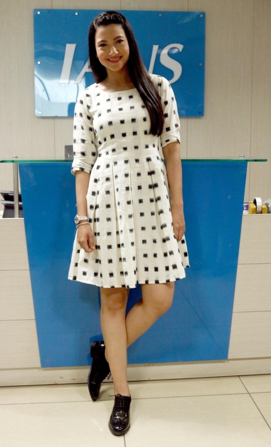 New Delhi: Actress Gauhar Khan during an interview at IANS office in New Delhi on July 22, 2016. (Photo: Bidesh Manna/IANS)